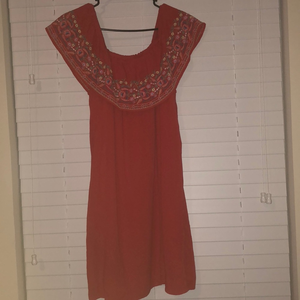 Off the shoulder dress